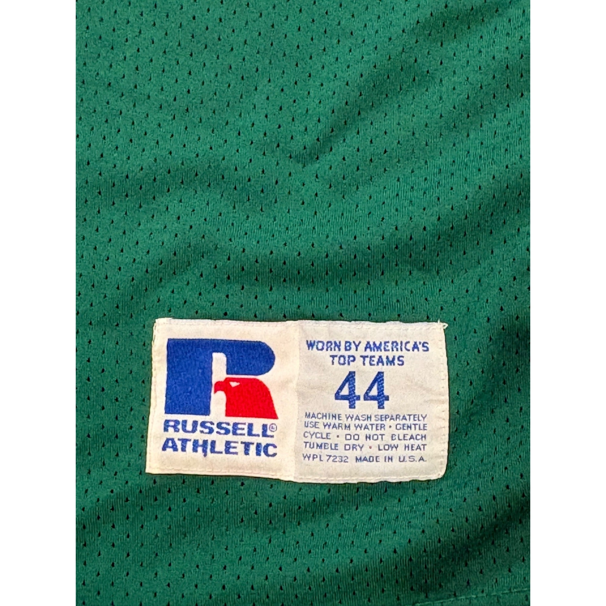 Vtg Russell Athletic Philadelphia Eagles Herschel Walker #34 Green NFL Jersey 44