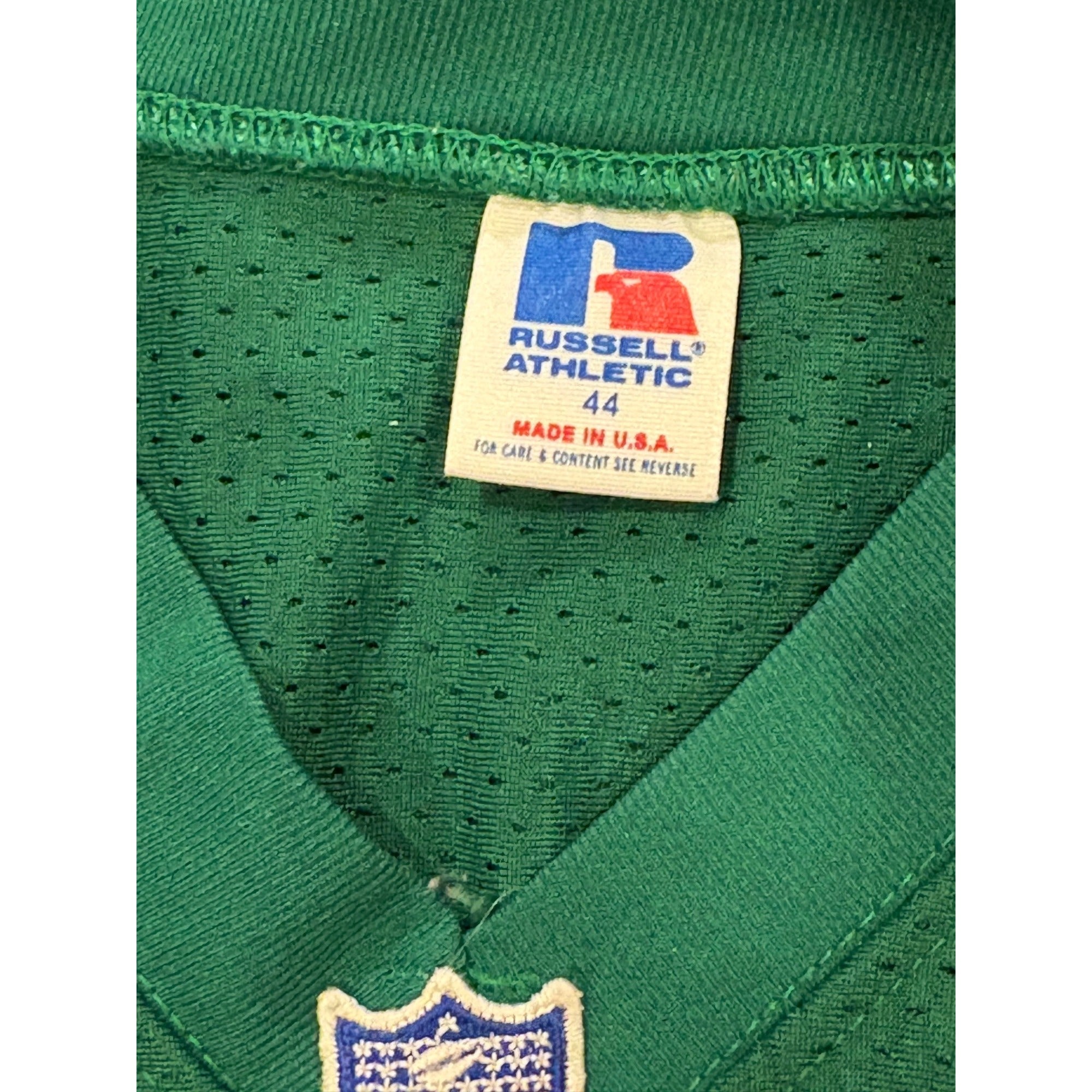 Vtg Russell Athletic Philadelphia Eagles Herschel Walker #34 Green NFL Jersey 44