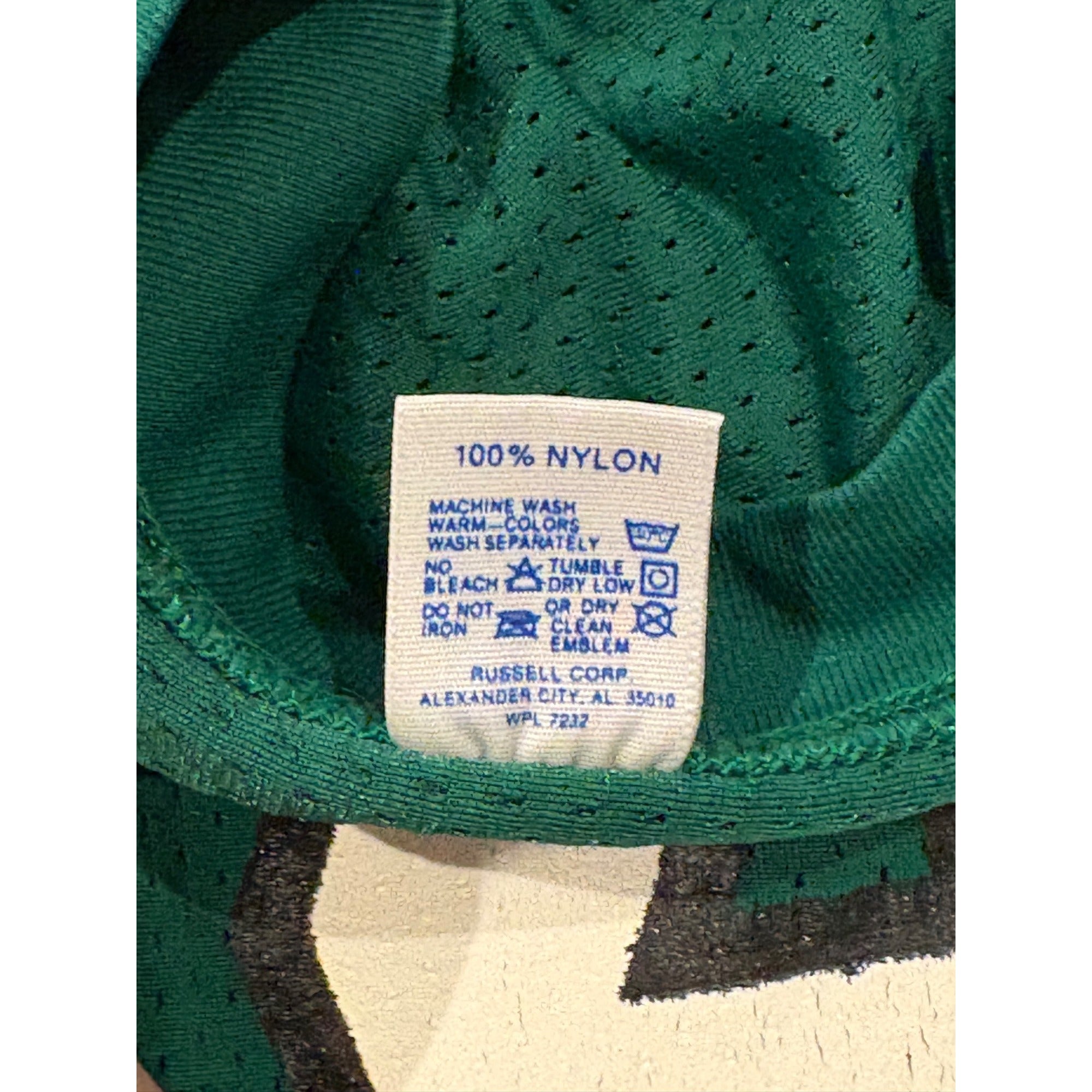 Vtg Russell Athletic Philadelphia Eagles Herschel Walker #34 Green NFL Jersey 44