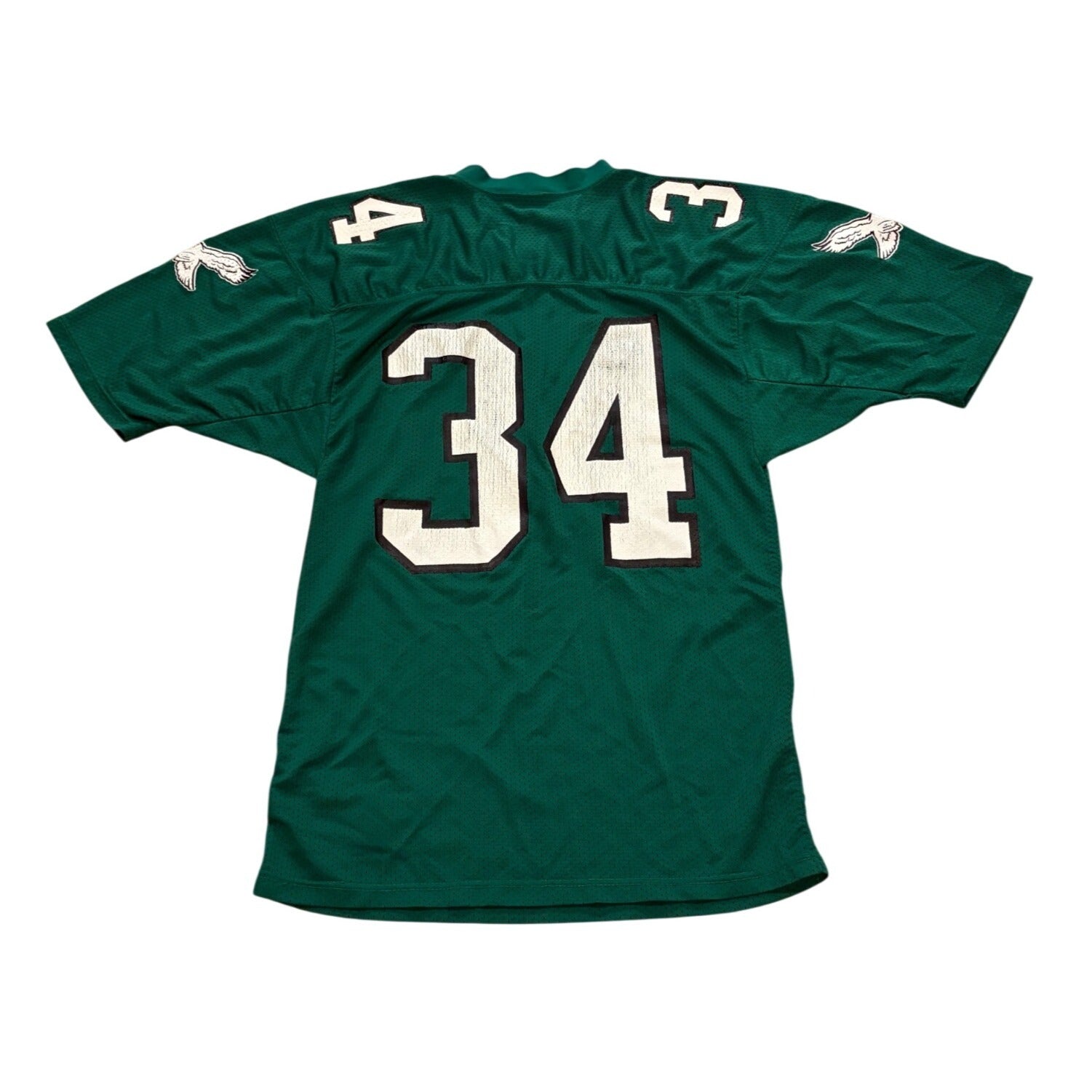 Vtg Russell Athletic Philadelphia Eagles Herschel Walker #34 Green NFL Jersey 44