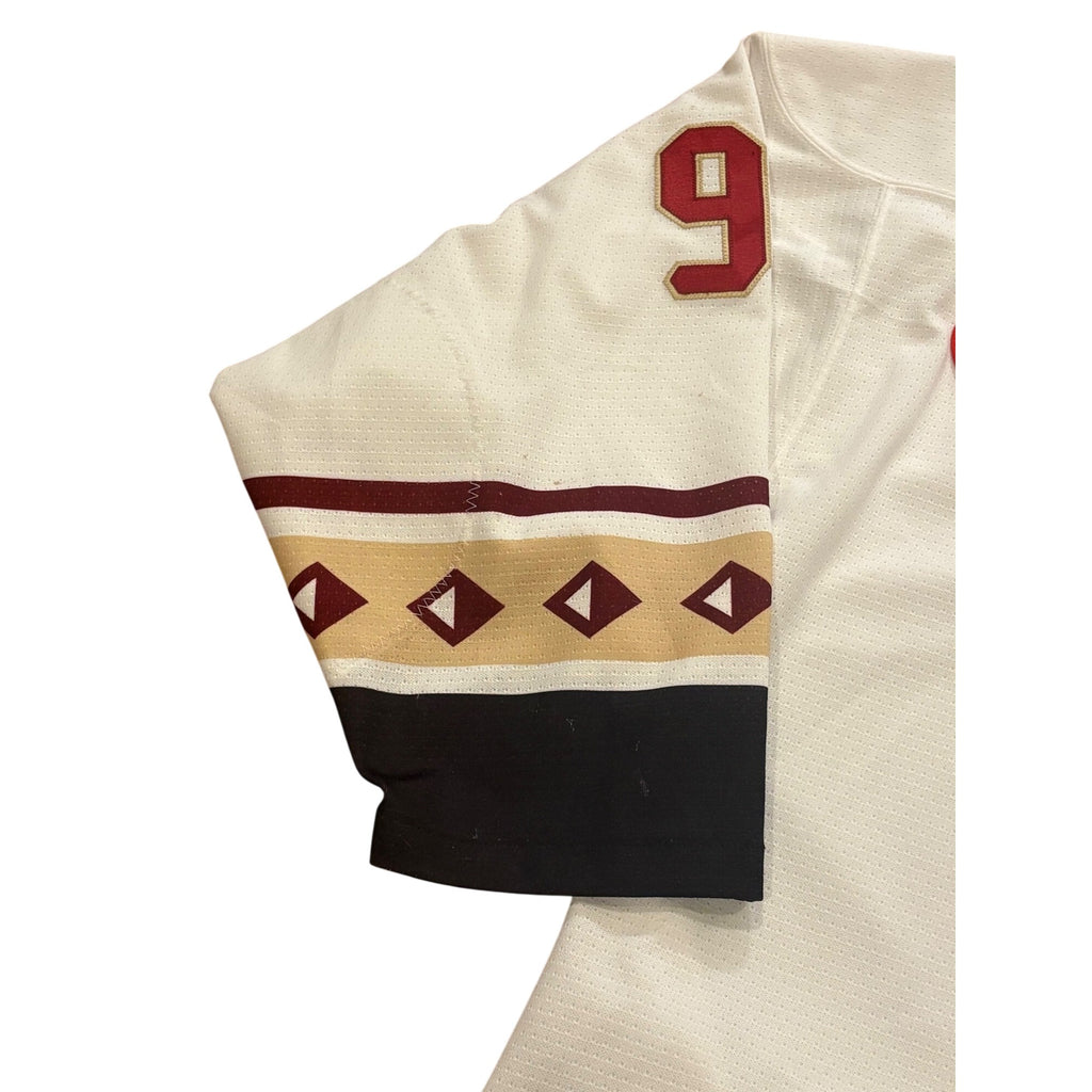 Game Worn 2008-2009 Gwinnett Gladiators Jim Jackson #9 ECHL Hockey Jersey Pro 54