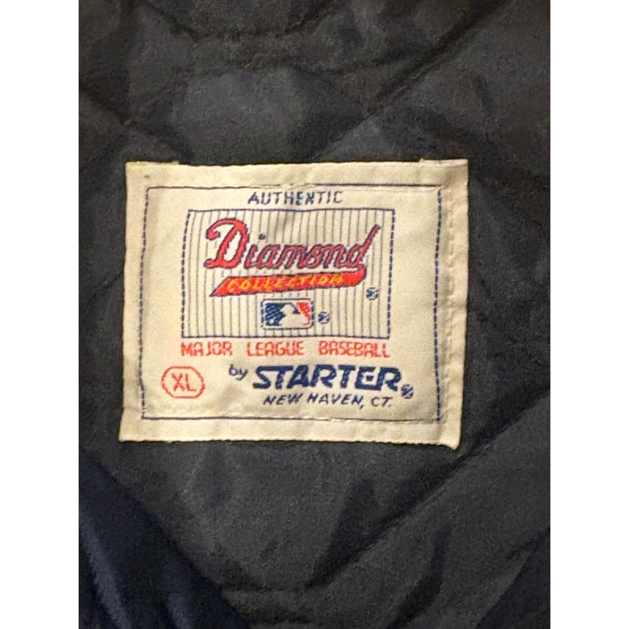 Vintage 90s Starter Diamond Collection New York Yankees Satin Jacket Men's XL