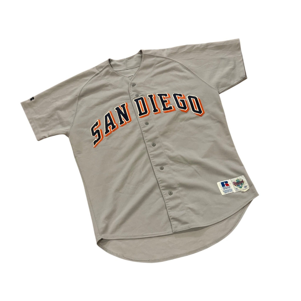 Russell Athletic 1992 San Diego Padres Tim Scott #54 Game Worn MLB Jersey