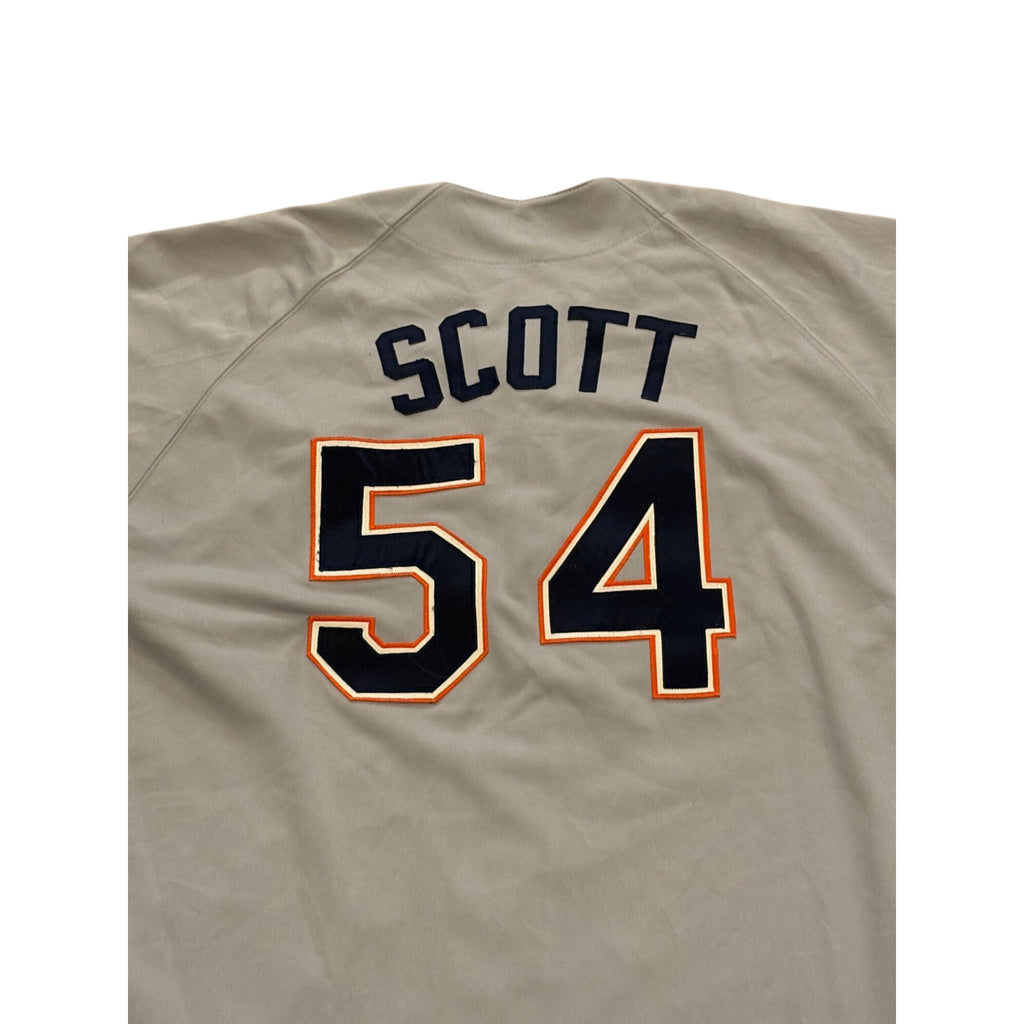 Russell Athletic 1992 San Diego Padres Tim Scott #54 Game Worn MLB Jersey