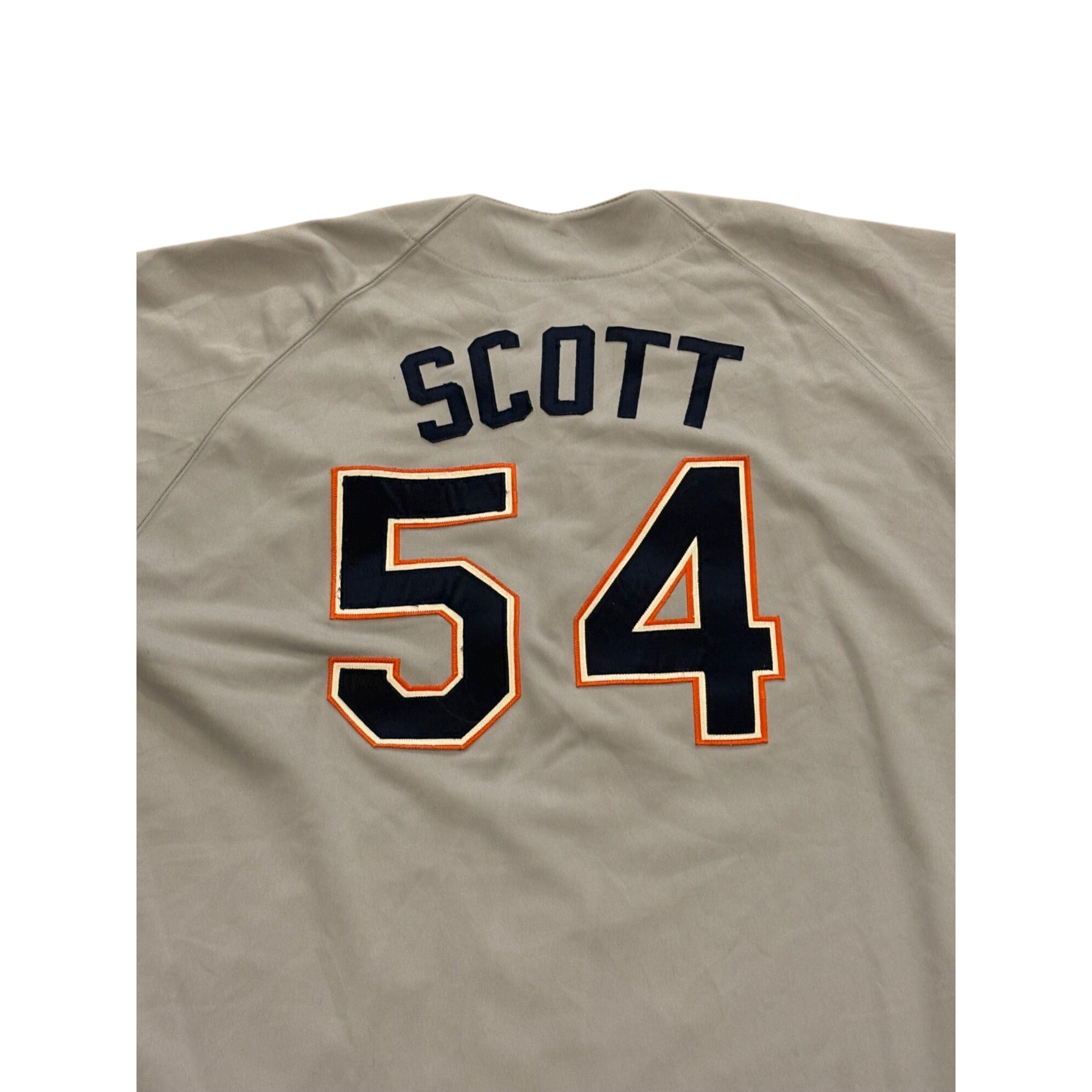 Russell Athletic 1992 San Diego Padres Tim Scott #54 Game Worn MLB Jersey