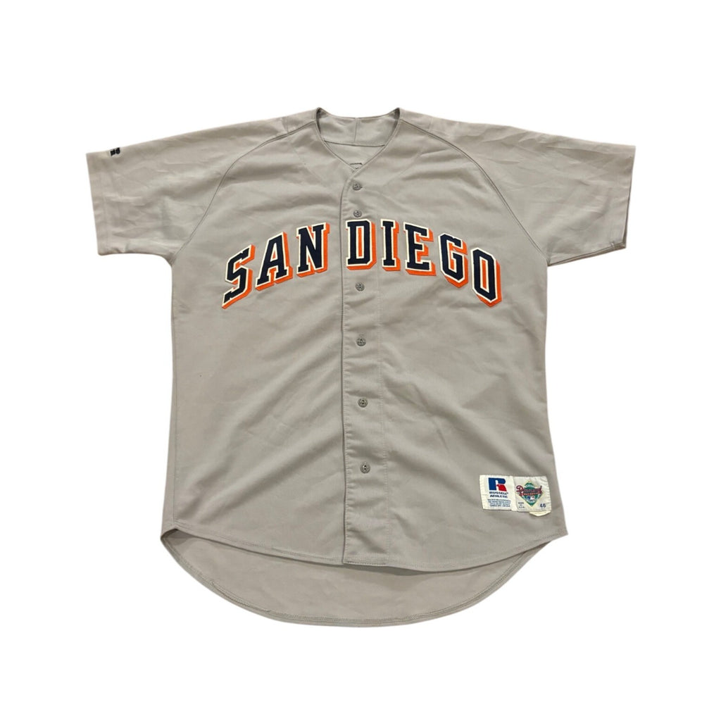 Russell Athletic 1992 San Diego Padres Tim Scott #54 Game Worn MLB Jersey