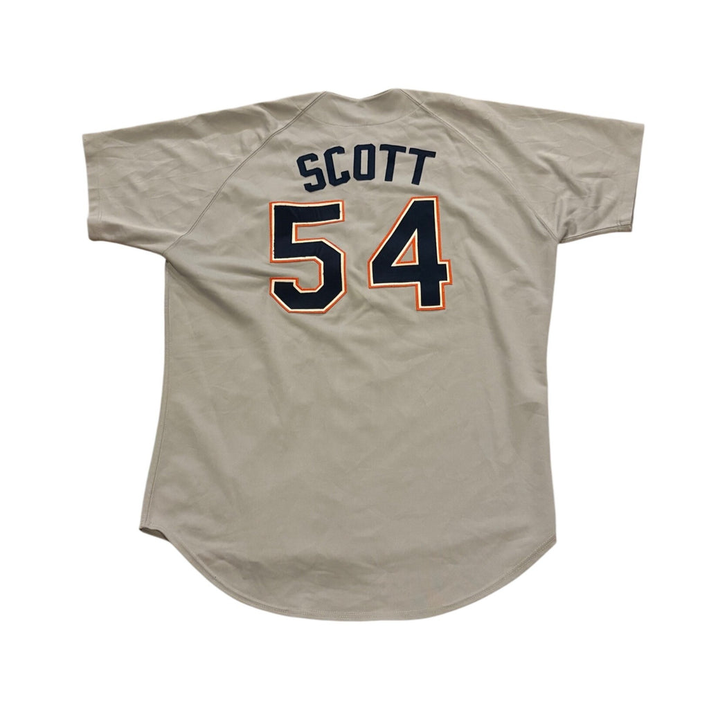 Russell Athletic 1992 San Diego Padres Tim Scott #54 Game Worn MLB Jersey