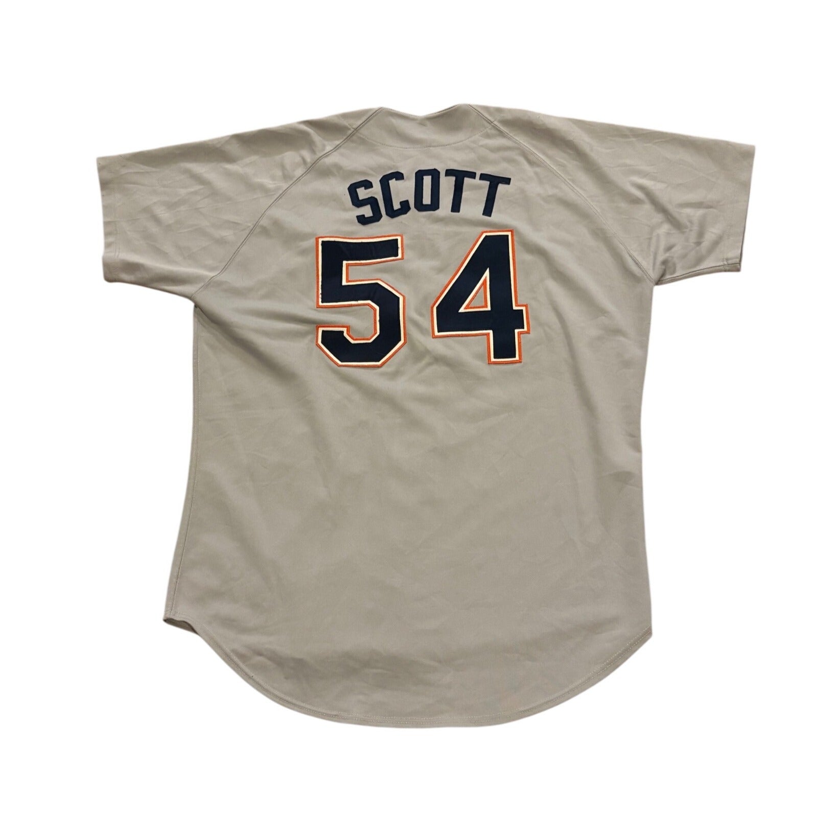 Russell Athletic 1992 San Diego Padres Tim Scott #54 Game Worn MLB Jersey
