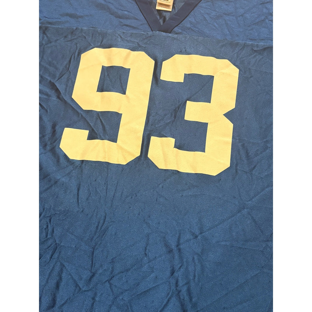 Indianapolis Colts Dwight Freeney #93 NFL Jersey Blue Men's XL