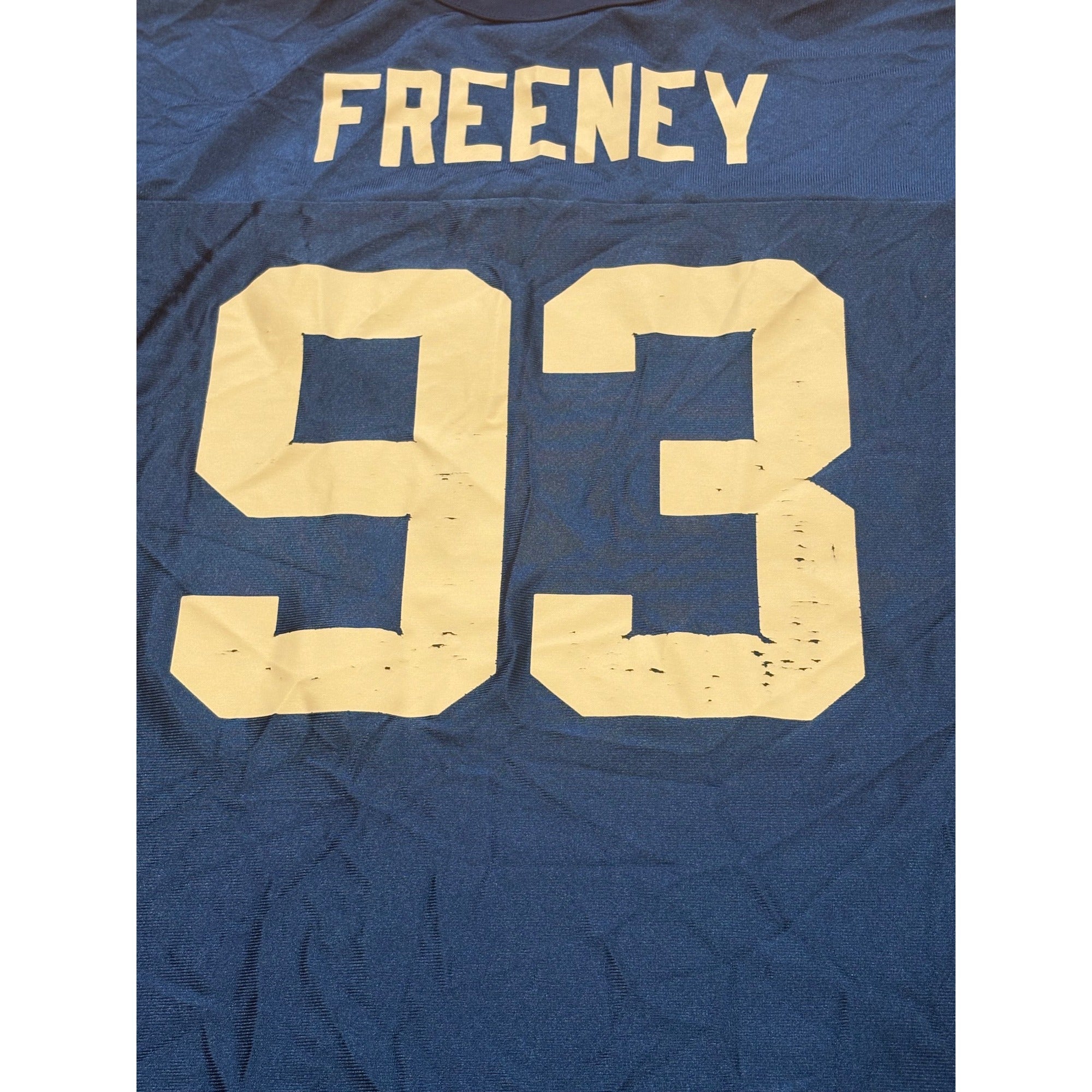 Indianapolis Colts Dwight Freeney #93 NFL Jersey Blue Men's XL