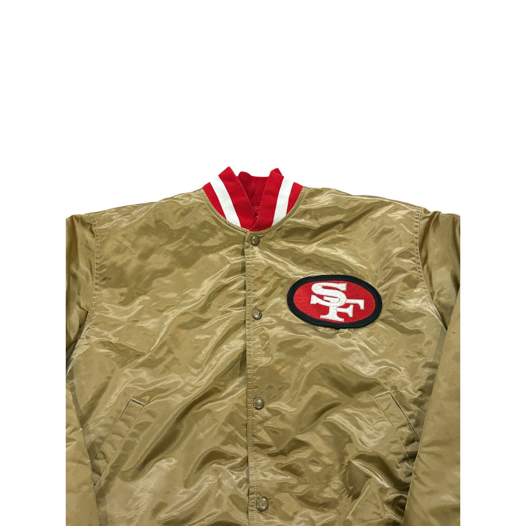 Vintage Starter San Francisco 49ers Authentic NFL Pro Line Satin Jacket Men's XL