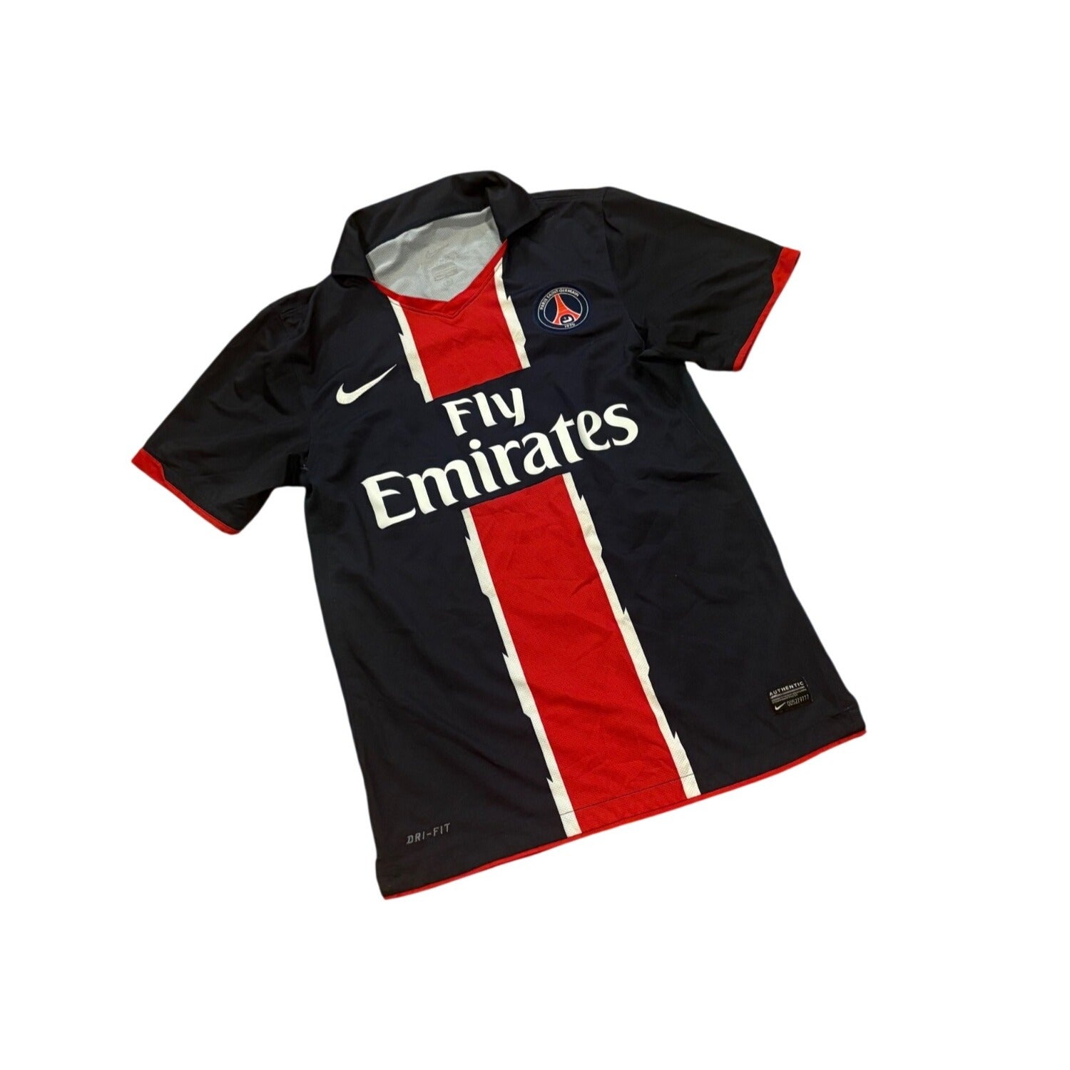 Nike 2010-11 Paris Saint-Germain Away Kit Soccer Jersey Ligue 1 Men's Small