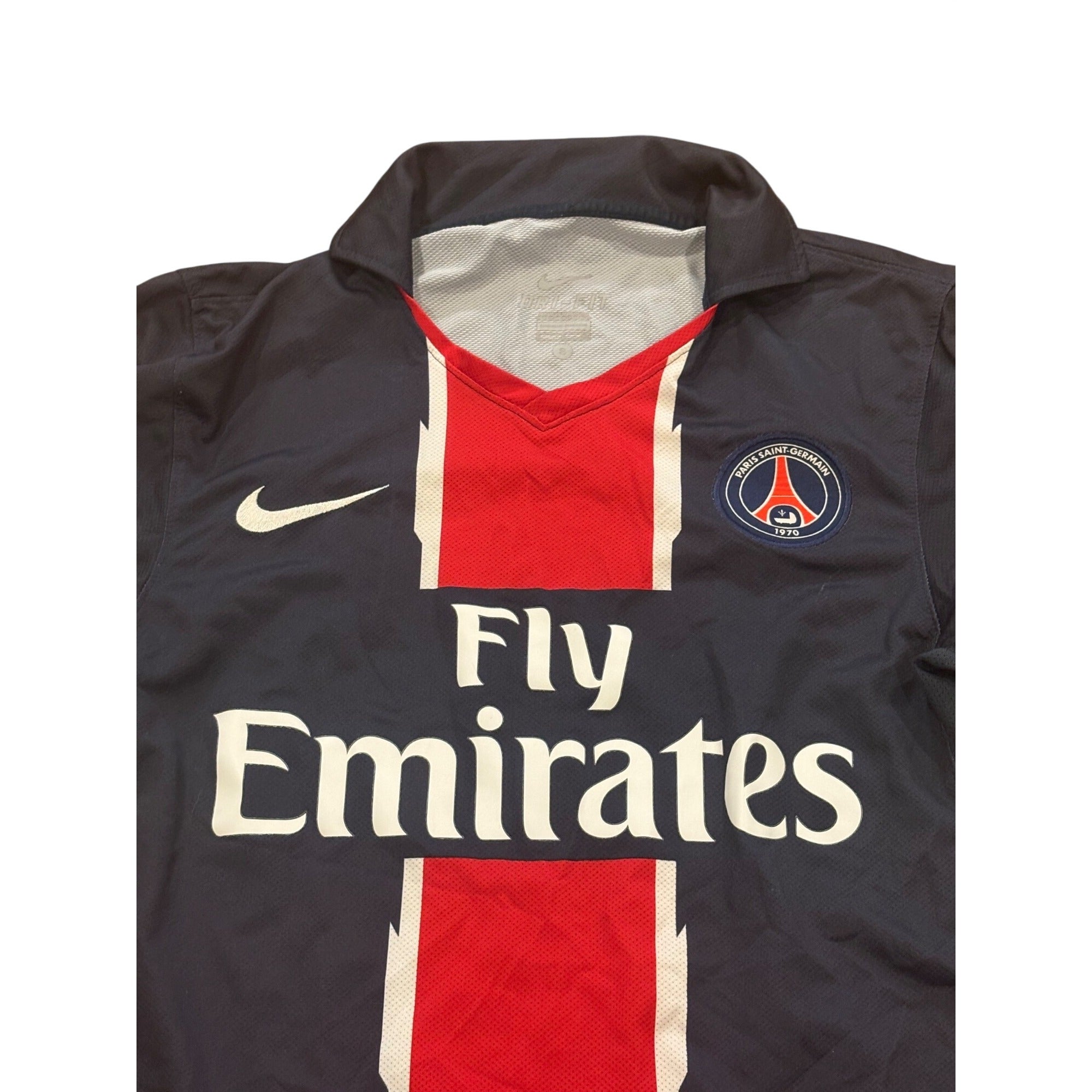Nike 2010-11 Paris Saint-Germain Away Kit Soccer Jersey Ligue 1 Men's Small
