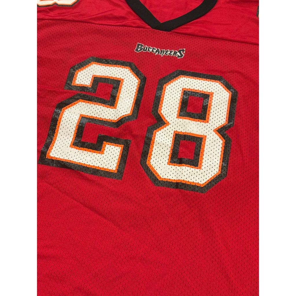 Vintage 90's Champion Tampa Bay Buccaneers Warrick Dunn #28 NFL Jersey Men's 48