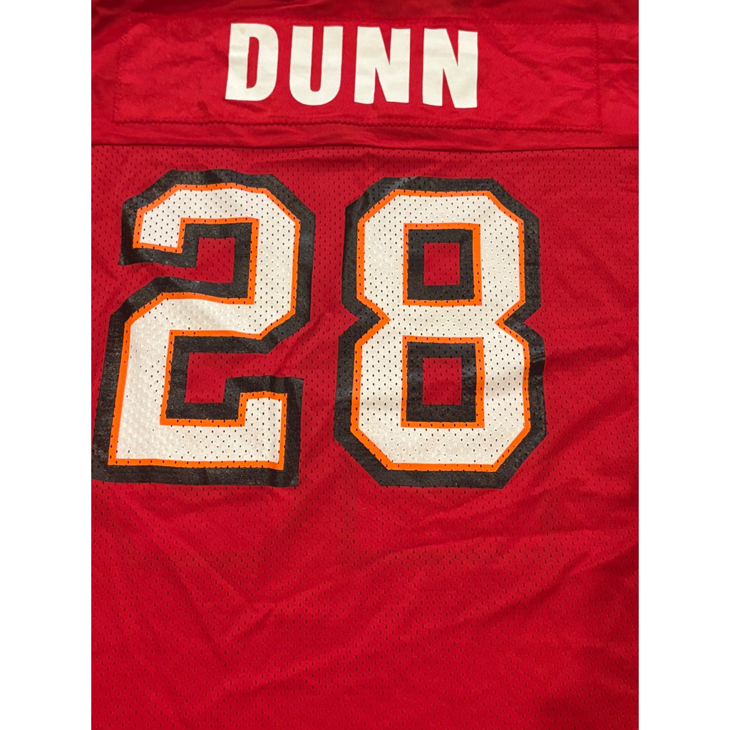 Vintage 90's Champion Tampa Bay Buccaneers Warrick Dunn #28 NFL Jersey Men's 48