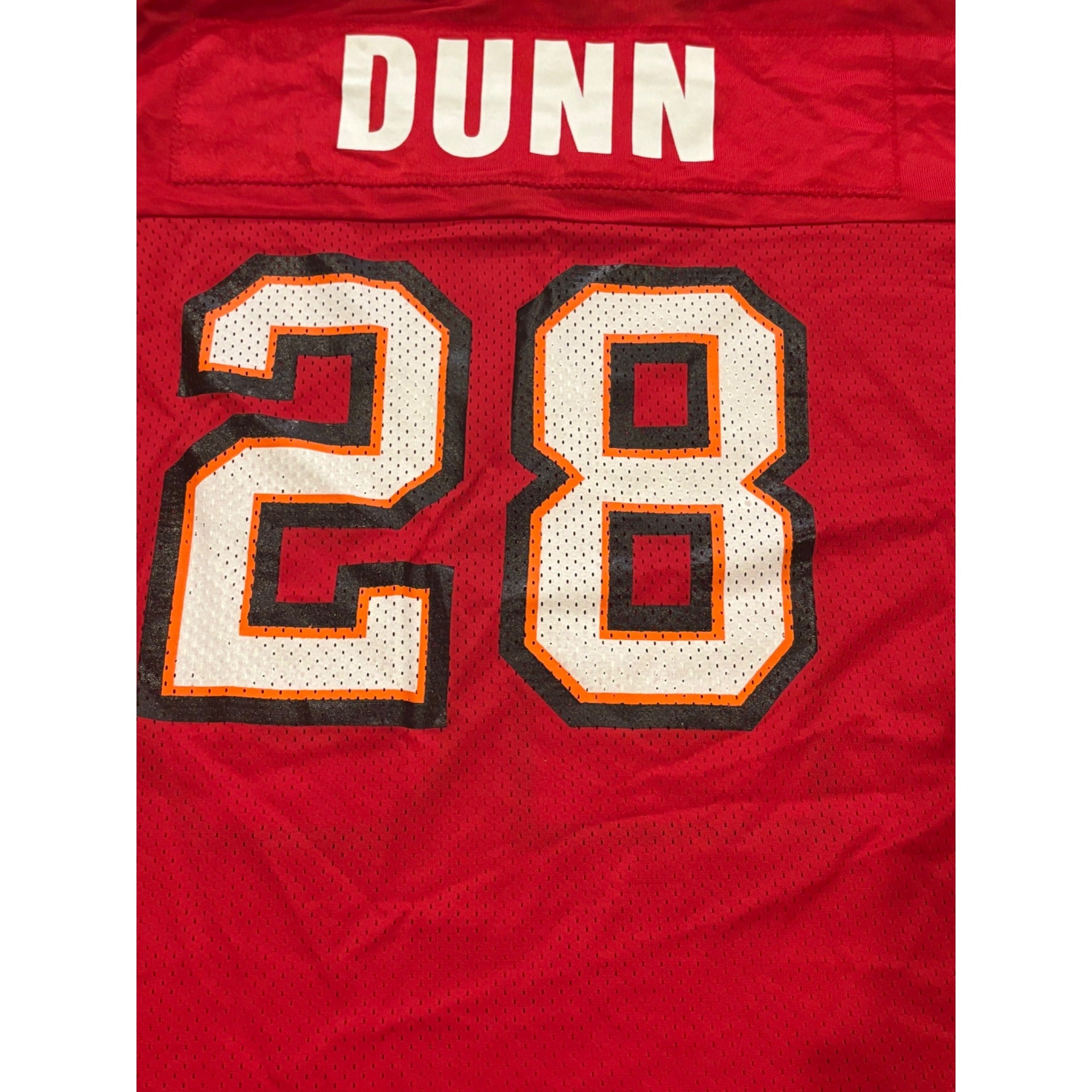 Vintage 90's Champion Tampa Bay Buccaneers Warrick Dunn #28 NFL Jersey Men's 48