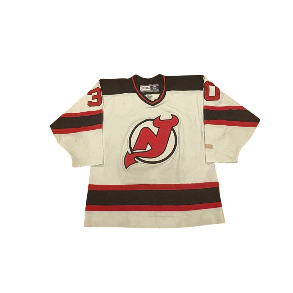 Vintage 90s CCM New Jersey Devils Martin Brodeur #30 NHL Hockey Jersey Men's M
