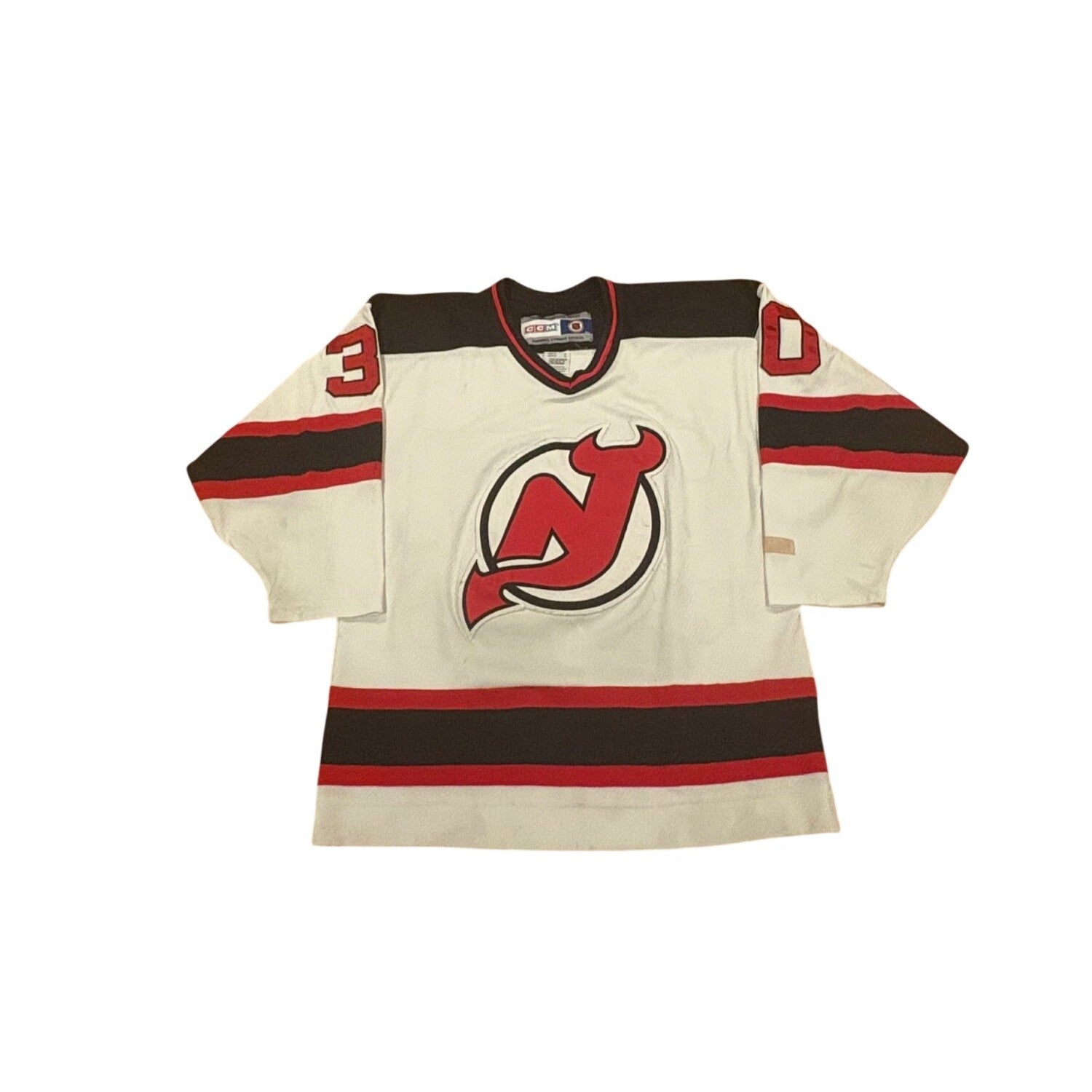 Vintage 90s CCM New Jersey Devils Martin Brodeur #30 NHL Hockey Jersey Men's M