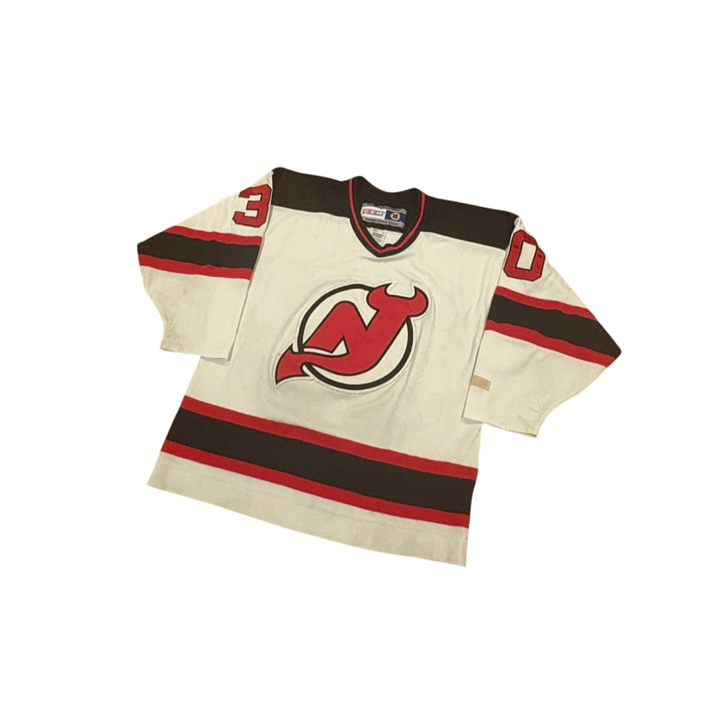 Vintage 90s CCM New Jersey Devils Martin Brodeur #30 NHL Hockey Jersey Men's M