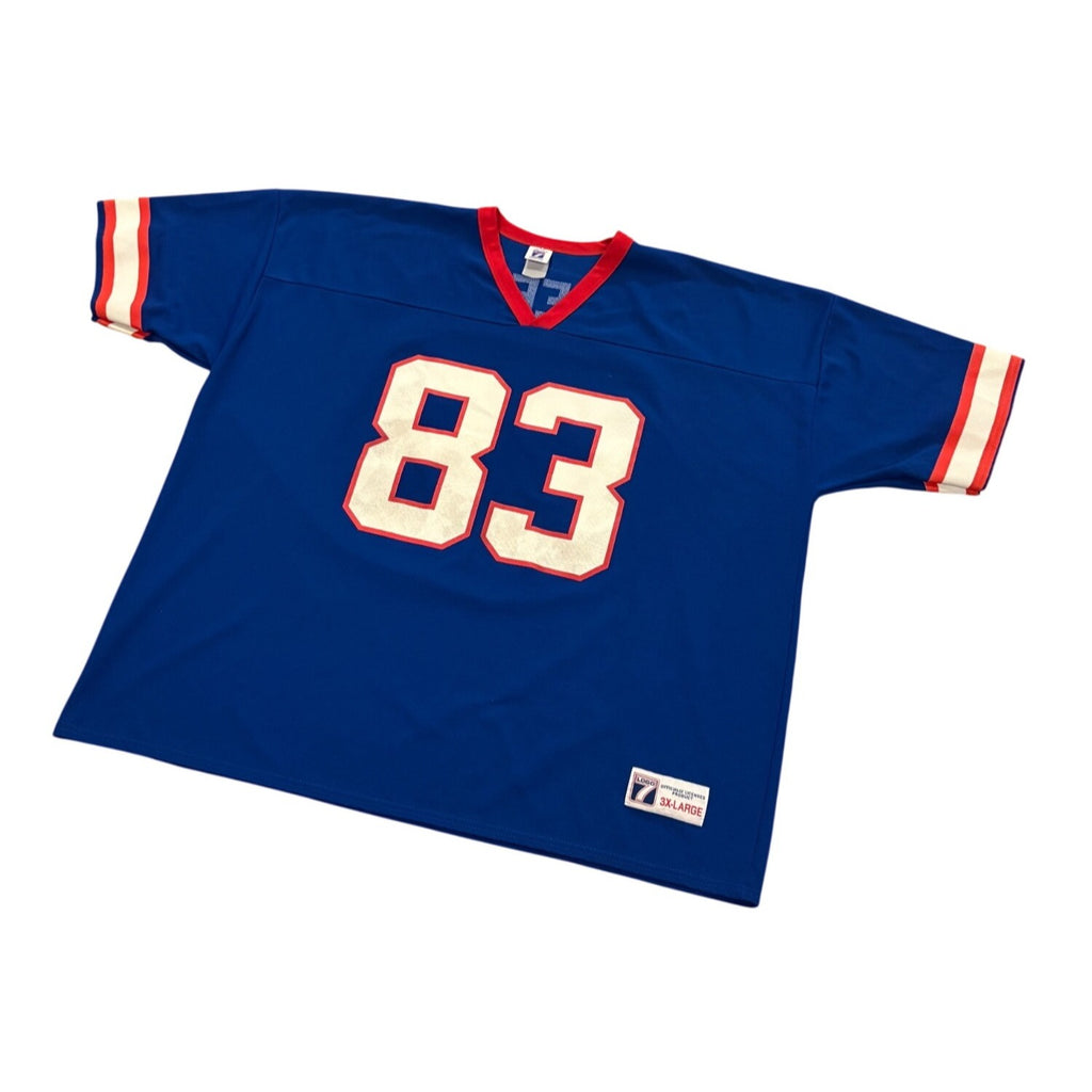 Vintage 90s Logo 7 Buffalo Bills Andre Reed #83 NFL Football Jersey Men's 3XL