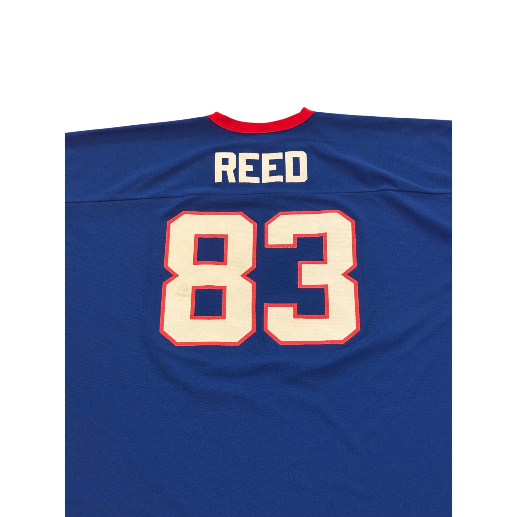Vintage 90s Logo 7 Buffalo Bills Andre Reed #83 NFL Football Jersey Men's 3XL