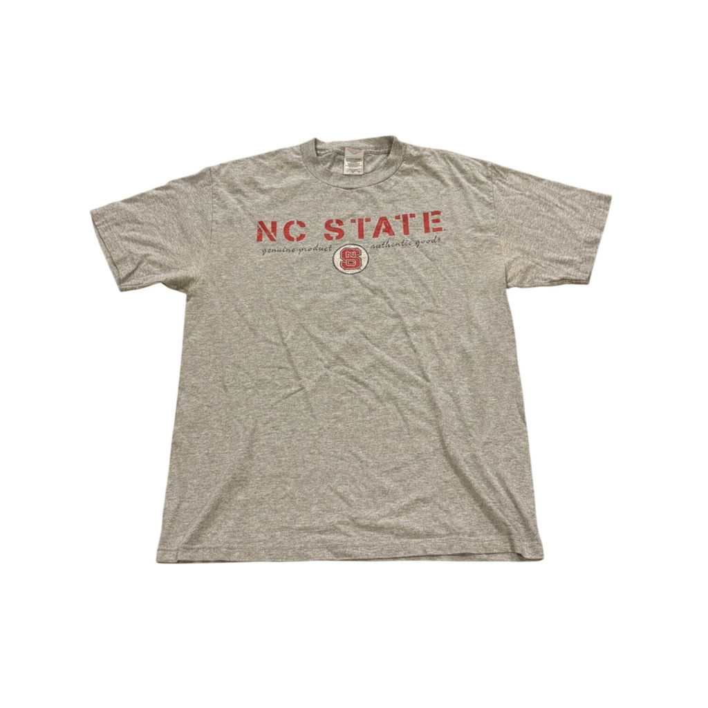 Vintage 2000's North Carolina State University AAA Tag T-Shirt Gray Men's Large