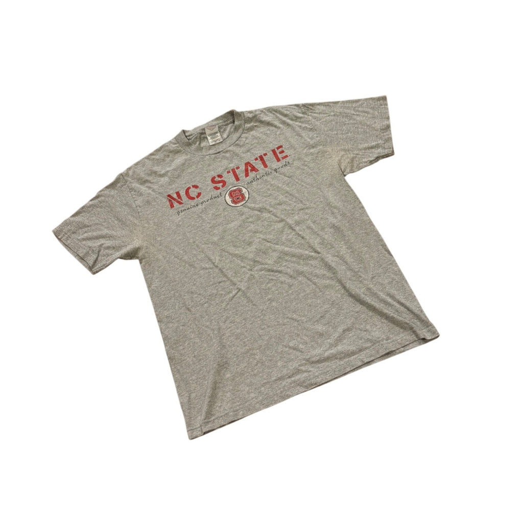 Vintage 2000's North Carolina State University AAA Tag T-Shirt Gray Men's Large