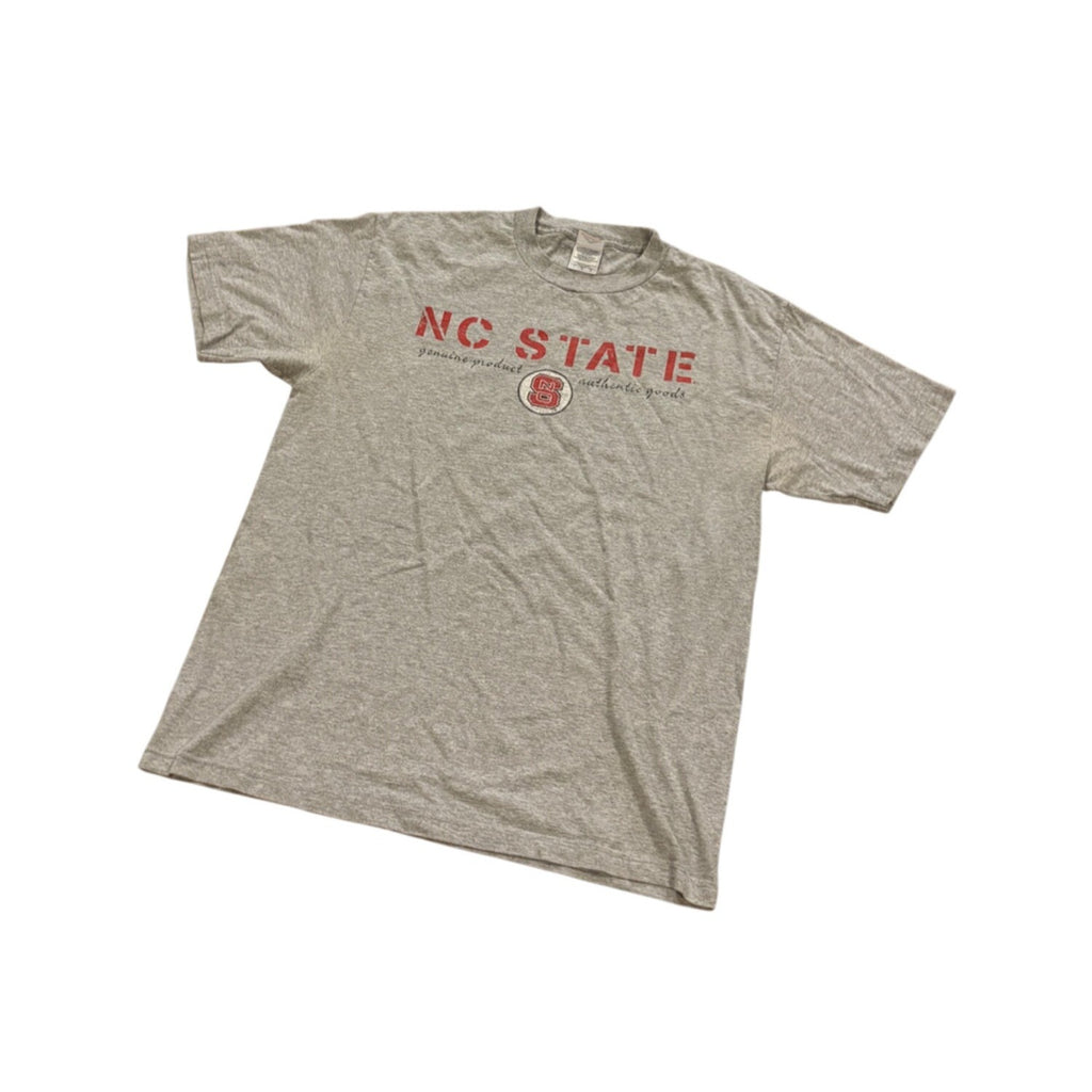 Vintage 2000's North Carolina State University AAA Tag T-Shirt Gray Men's Large