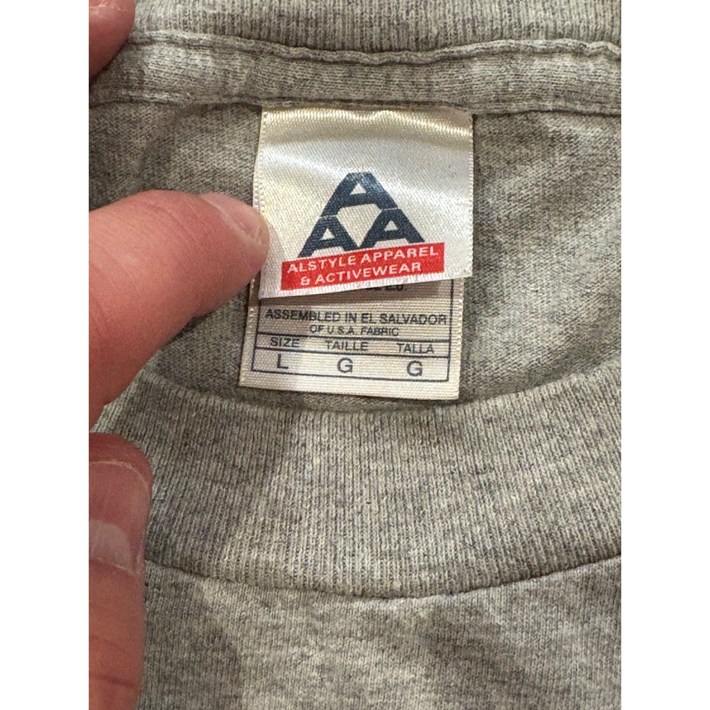 Vintage 2000's North Carolina State University AAA Tag T-Shirt Gray Men's Large