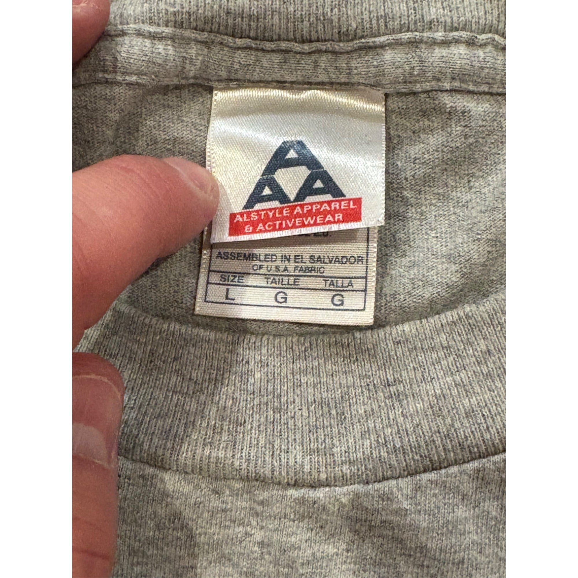 Vintage 2000's North Carolina State University AAA Tag T-Shirt Gray Men's Large