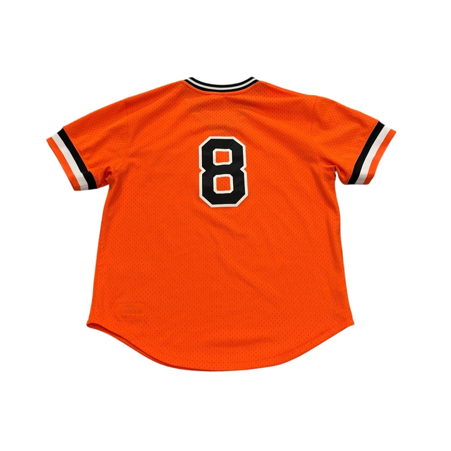 Mitchell & Ness 1988 Baltimore Orioles Cal Ripken Jr. #8 Orange MLB Jersey Large