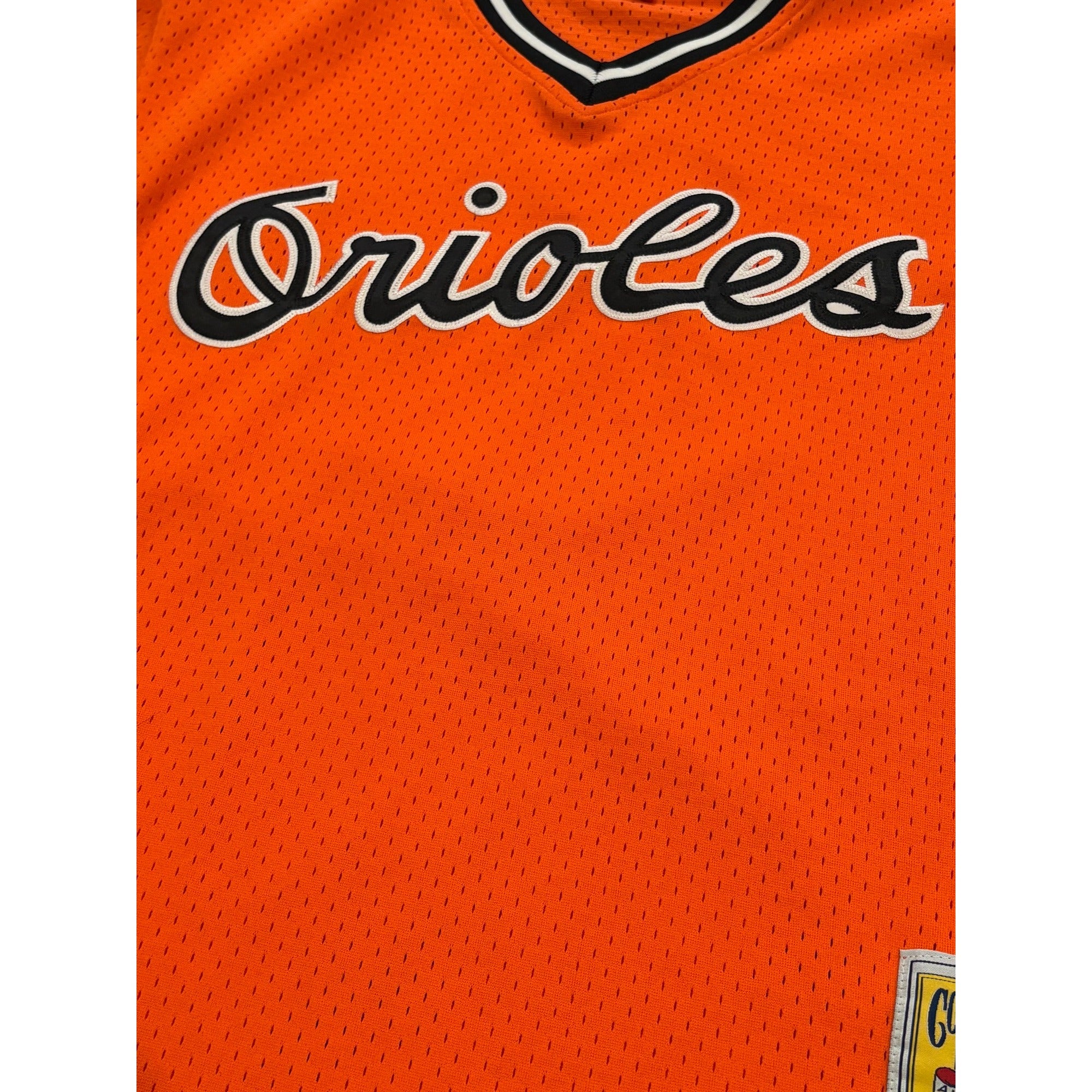 Mitchell & Ness 1988 Baltimore Orioles Cal Ripken Jr. #8 Orange MLB Jersey Large
