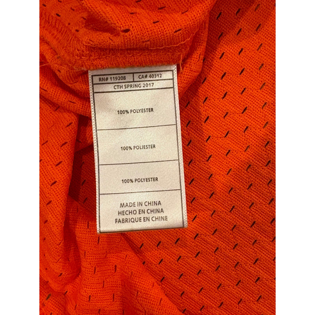 Mitchell & Ness 1988 Baltimore Orioles Cal Ripken Jr. #8 Orange MLB Jersey Large