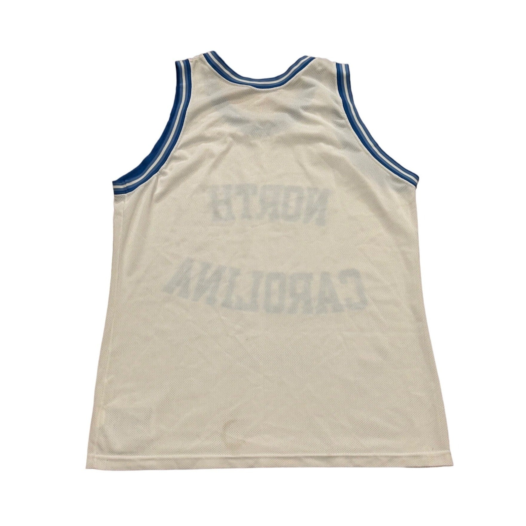 Vintage 1990's Champion UNC North Carolina Tarheels Basketball Jersey Size 44 L