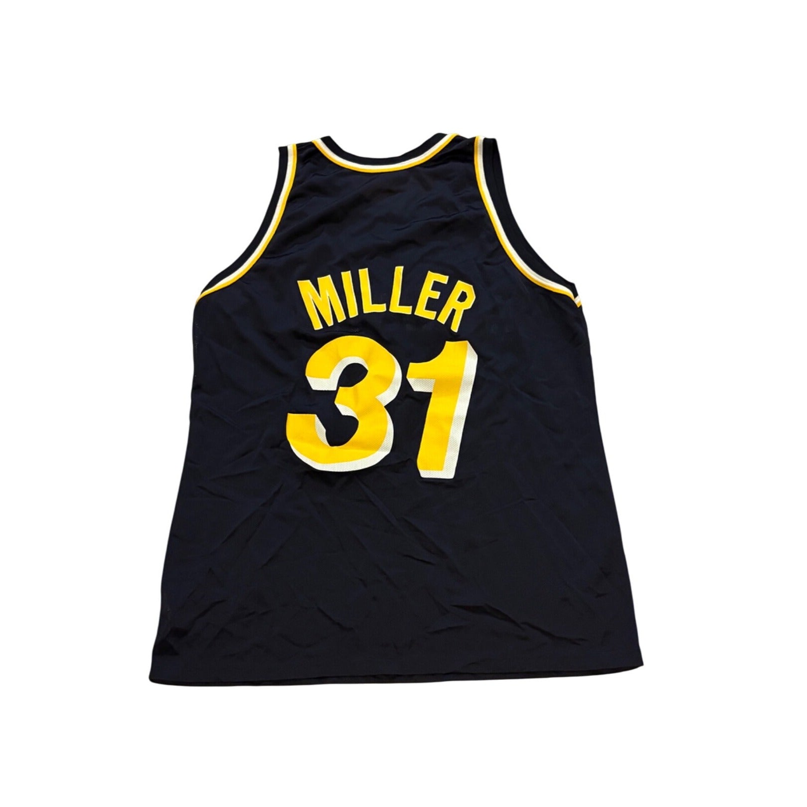 Vintage 1990’s Indiana Pacers Reggie Miller #31 Champion NBA Jersey Men’s 48