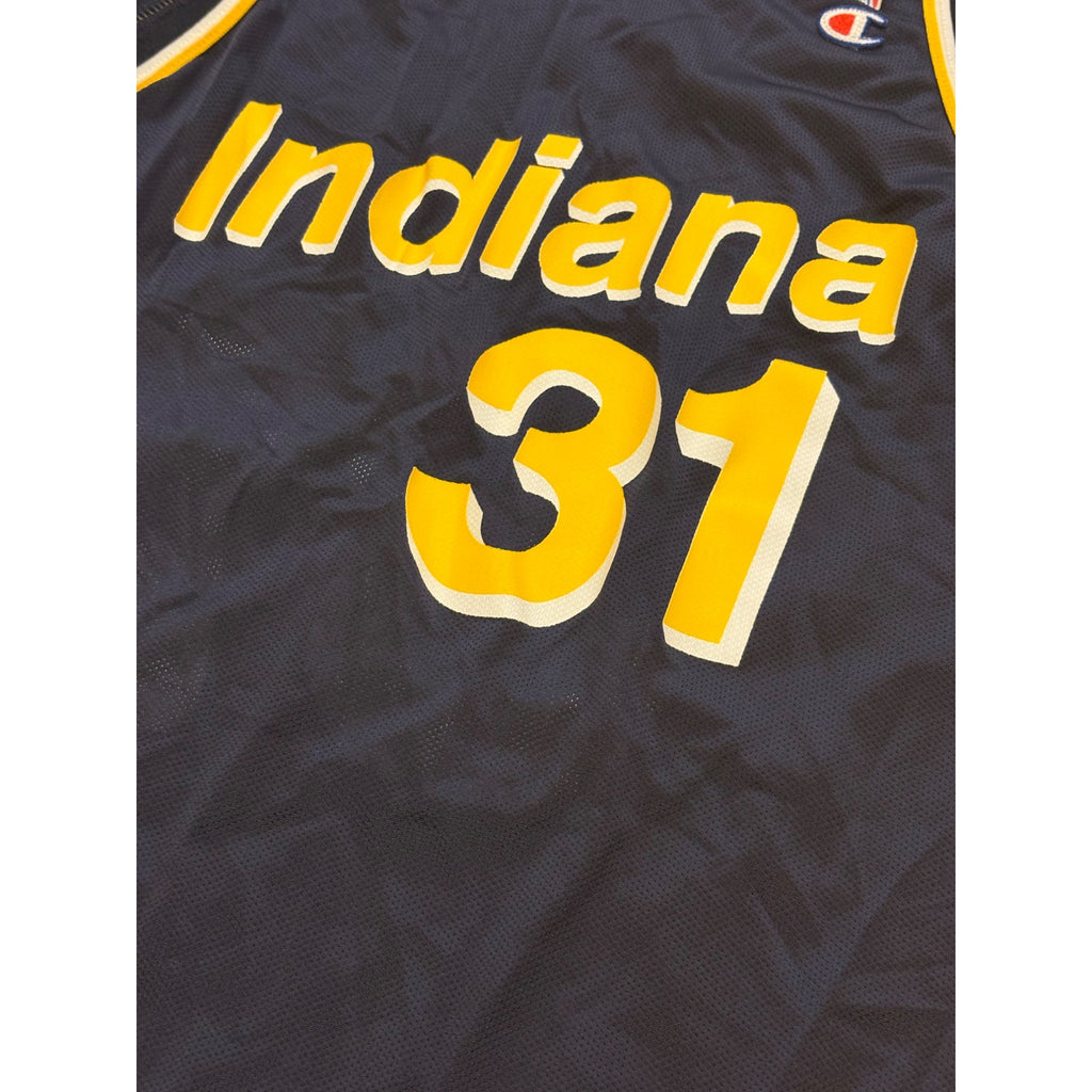Vintage 1990’s Indiana Pacers Reggie Miller #31 Champion NBA Jersey Men’s 48