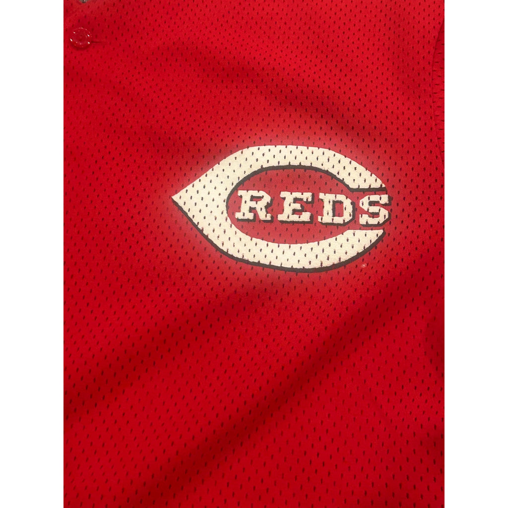 Vintage Y2K Majestic Cincinnati Reds Ken Griffey Jr. #30 Baseball Jersey Large