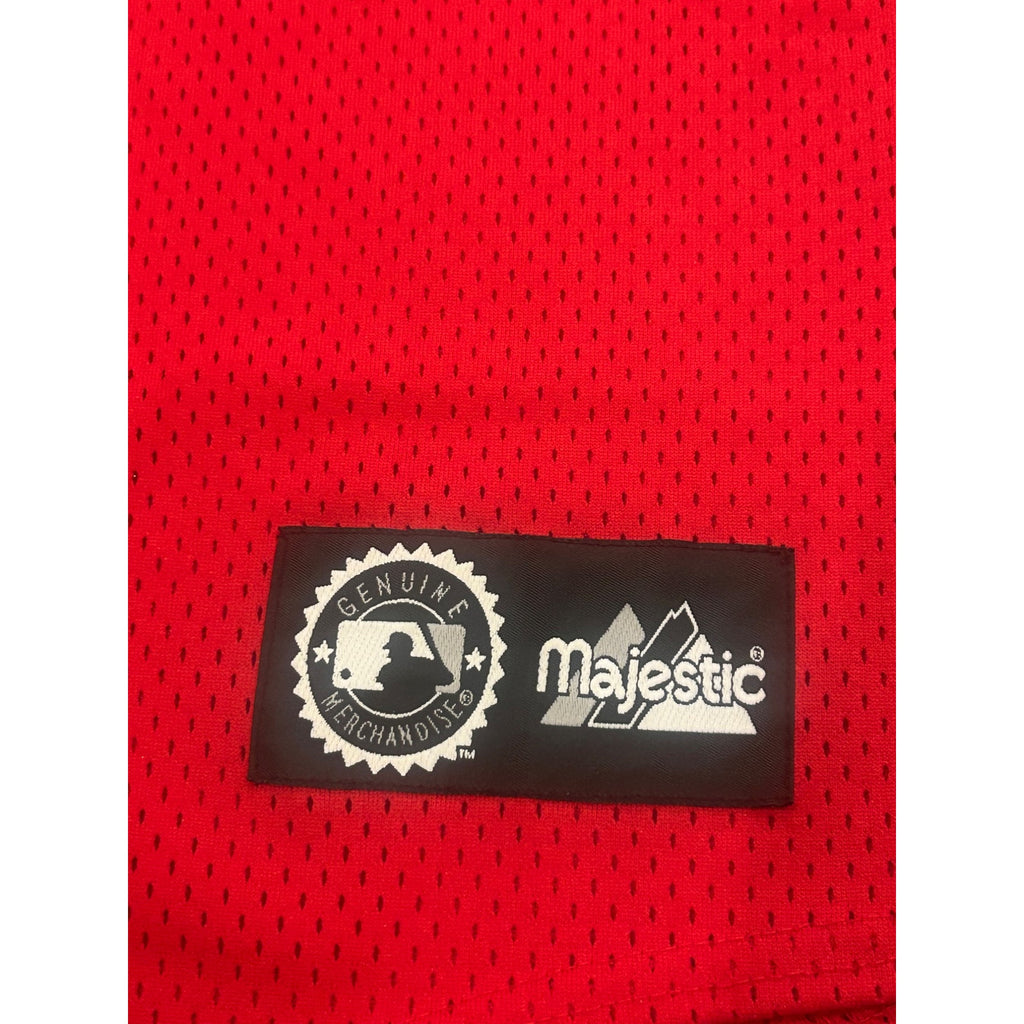 Vintage Y2K Majestic Cincinnati Reds Ken Griffey Jr. #30 Baseball Jersey Large