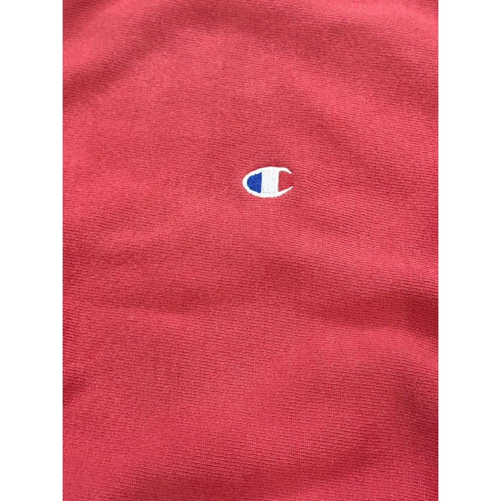 Vintage 90s Champion Reverse Weave Crewneck Sweatshirt Maroon Red Men's XL