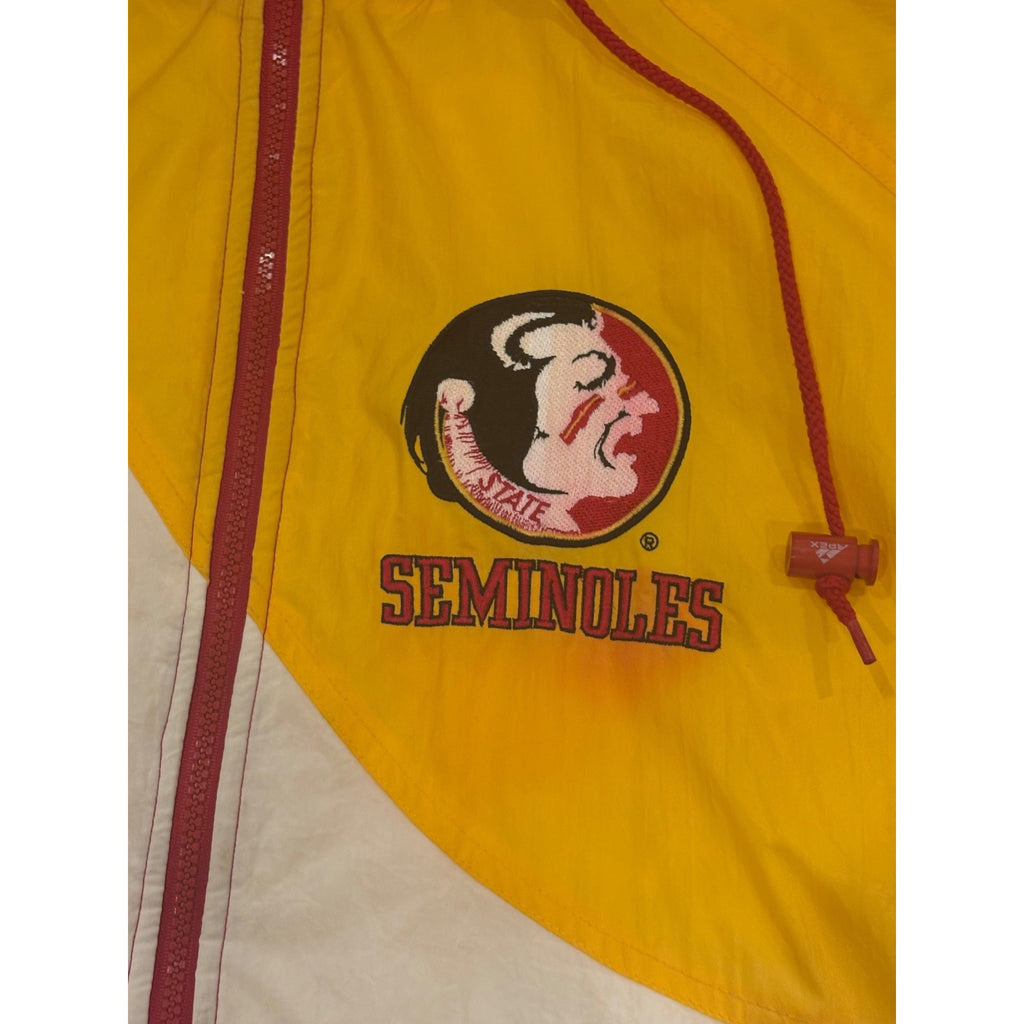 Vintage 90's Apex One Florida State Seminoles NCAA Hooded Puffer Jacket Men's XL
