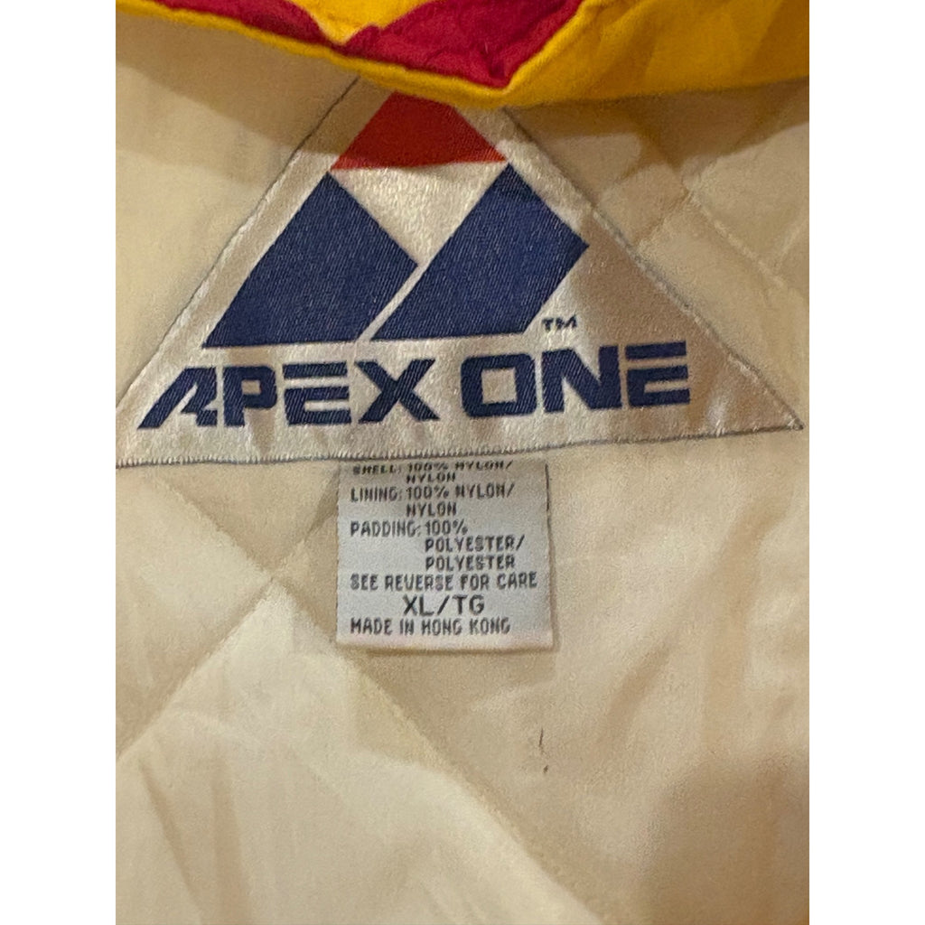 Vintage 90's Apex One Florida State Seminoles NCAA Hooded Puffer Jacket Men's XL