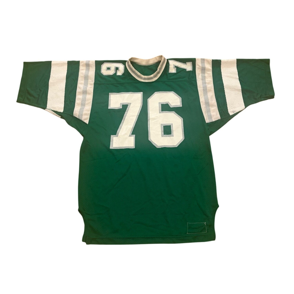 Vtg 70s 80s Philadelphia Eagles Jerry Sisemore #76 NFL Football Jersey Men's 44
