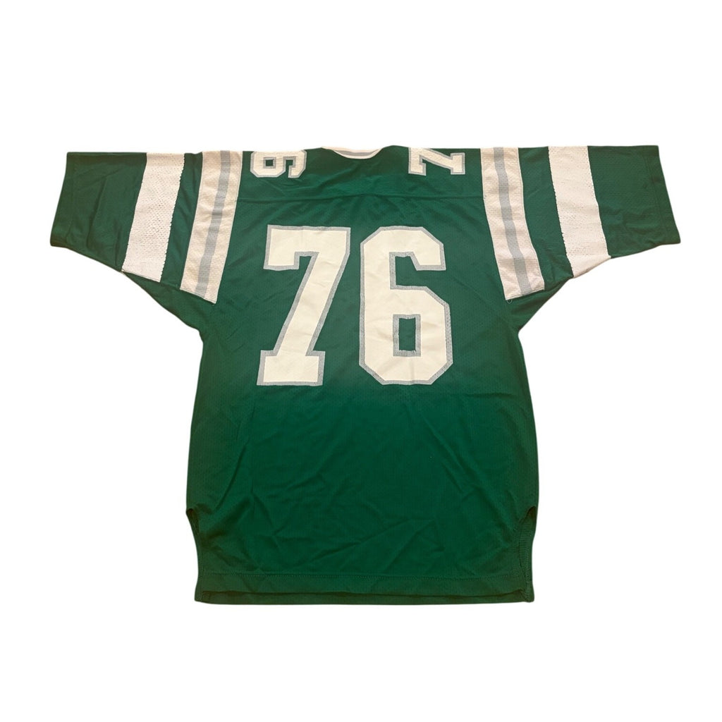 Vtg 70s 80s Philadelphia Eagles Jerry Sisemore #76 NFL Football Jersey Men's 44
