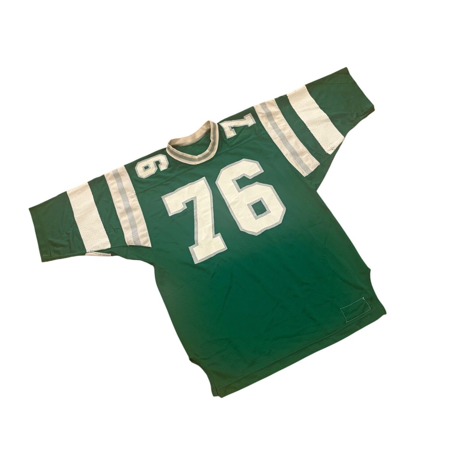 Vtg 70s 80s Philadelphia Eagles Jerry Sisemore #76 NFL Football Jersey Men's 44