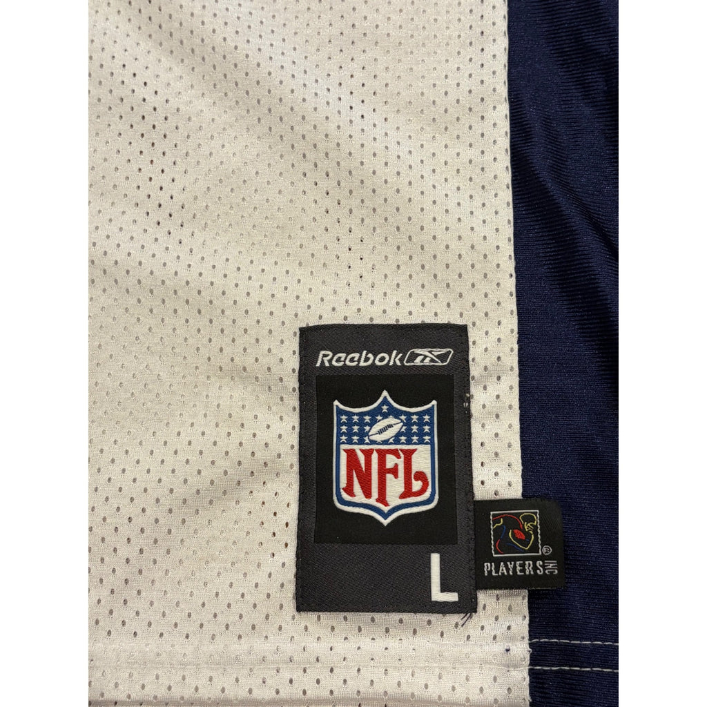 Reebok New England Patriots Tedy Bruschi #54 White NFL Jersey Men's Large