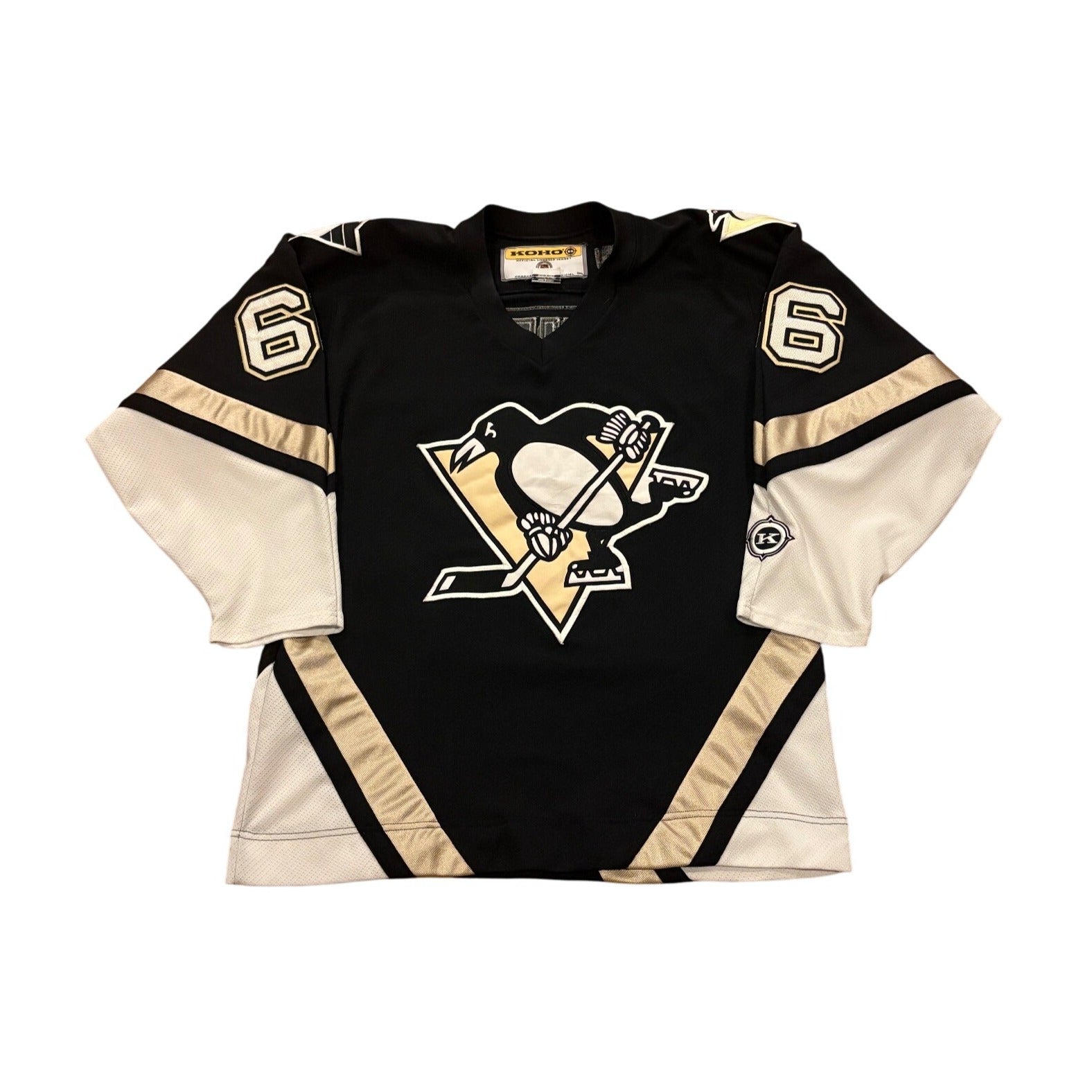 Vintage Koho Pittsburgh Penguins Mario Lemieux #66 NHL Hockey Jersey Medium