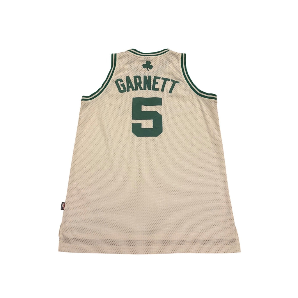 Adidas Boston Celtics Kevin Garnett #5 Stitched NBA Basketball Jersey Men's XL