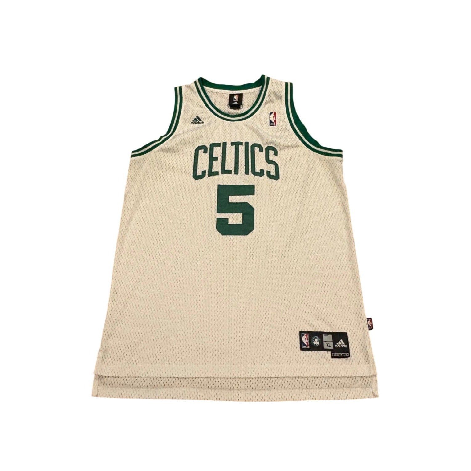 Adidas Boston Celtics Kevin Garnett #5 Stitched NBA Basketball Jersey Men's XL