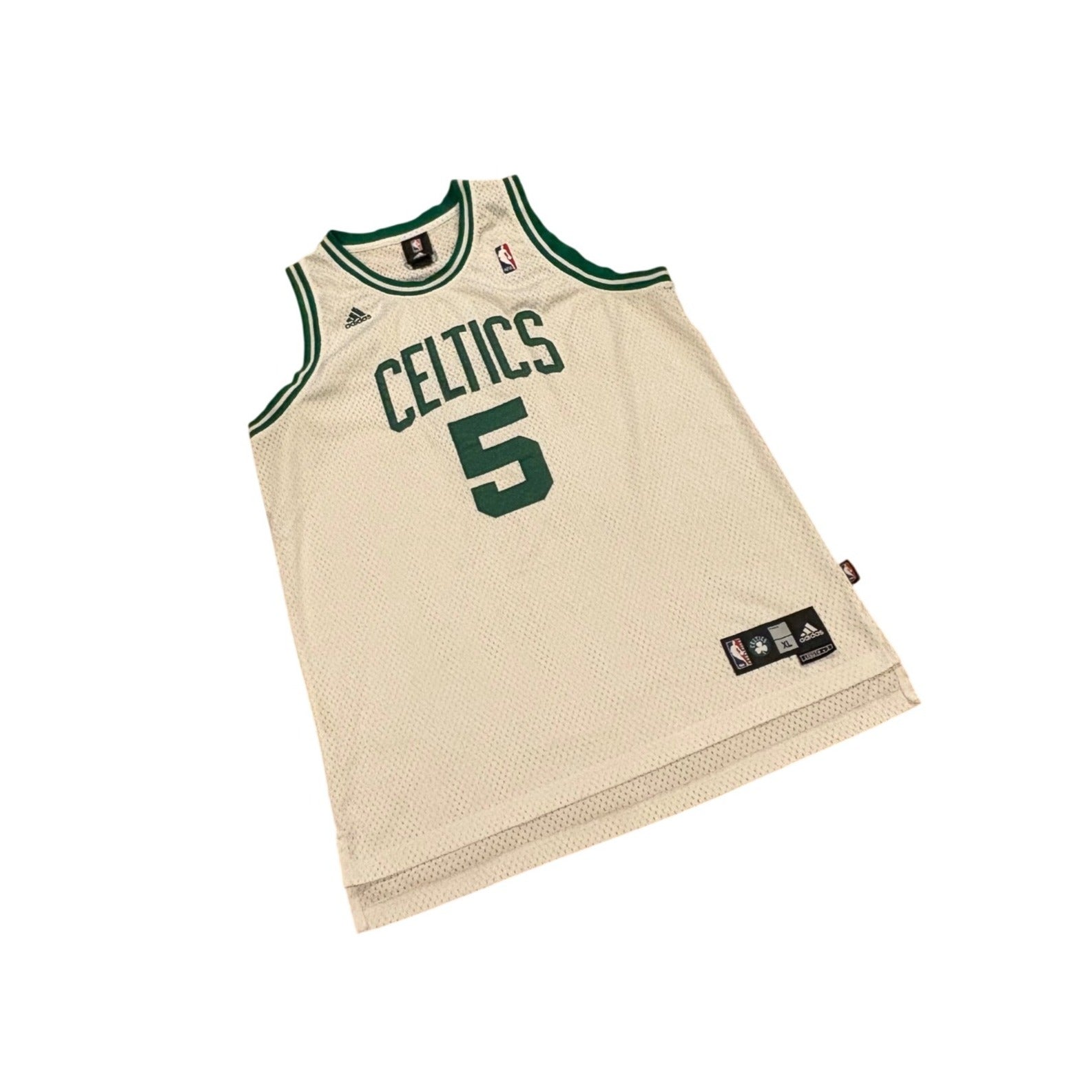 Adidas Boston Celtics Kevin Garnett #5 Stitched NBA Basketball Jersey Men's XL