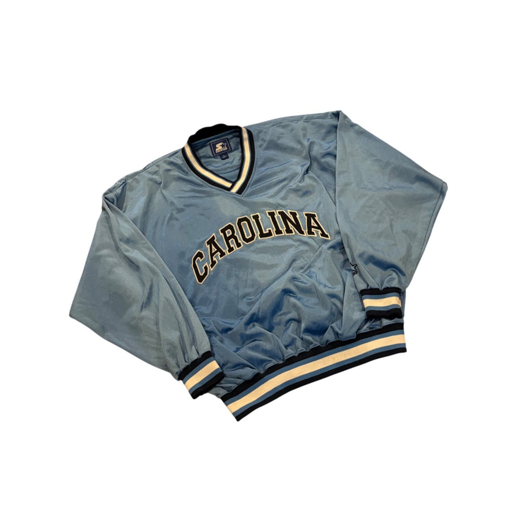 Vintage 1990's Starter North Carolina Tar Heels Pullover Jacket Men's Large